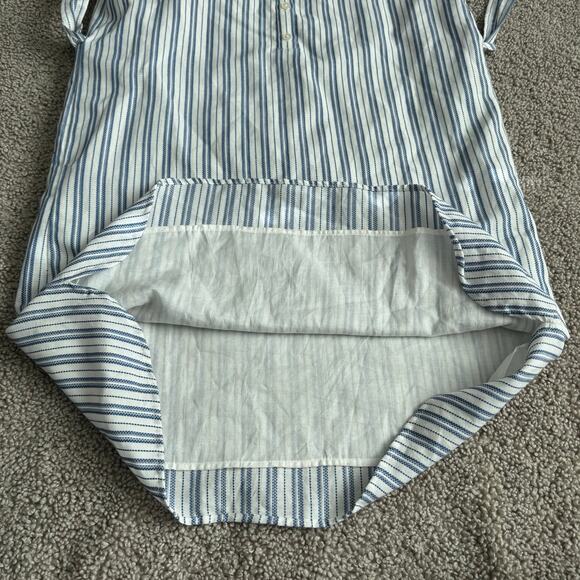 J. Crew Mercantile Blue and White Striped Dress - Size XS - Picture 6 of 11